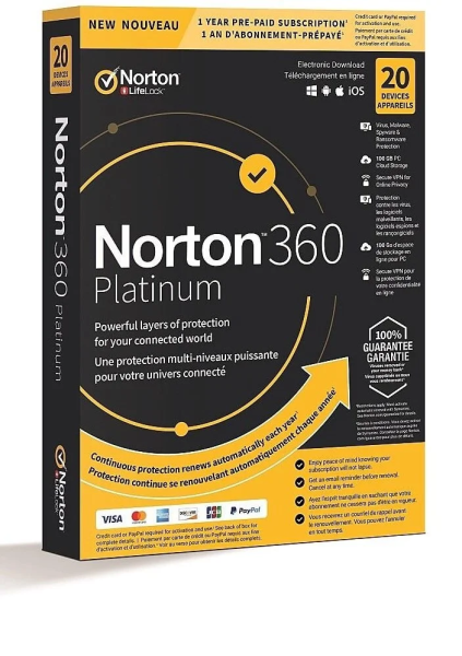 Norton 360 Platinum | 2025 | kein Abo