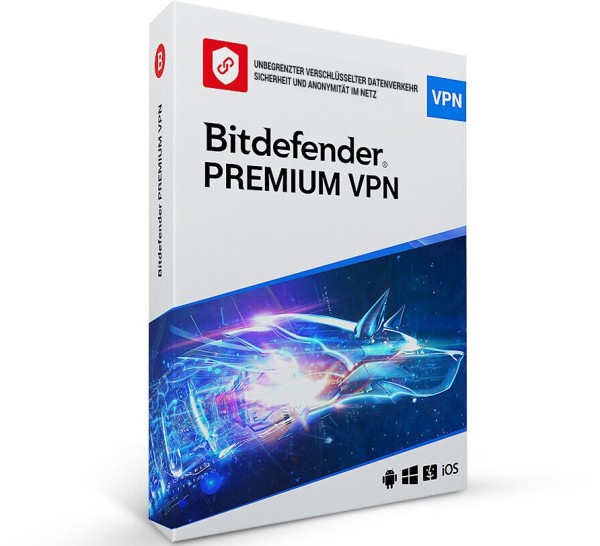 Bitdefender VPN Premium 2025 | 10 Geräte