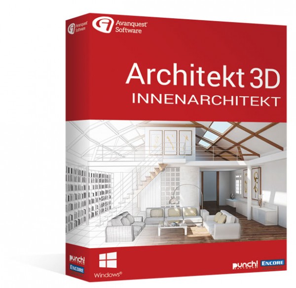 Avanquest Architekt 3D 20 Innenarchitekt